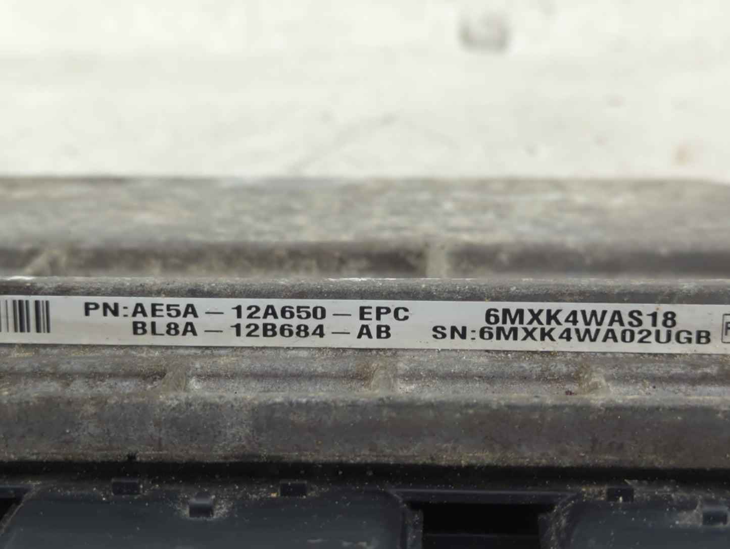 2011 Ford Fusion PCM Engine Control Computer ECU ECM PCU OEM P/N:BL8A-12B684-AB AE5A-12A650-EPC Fits OEM Used Auto Parts - O