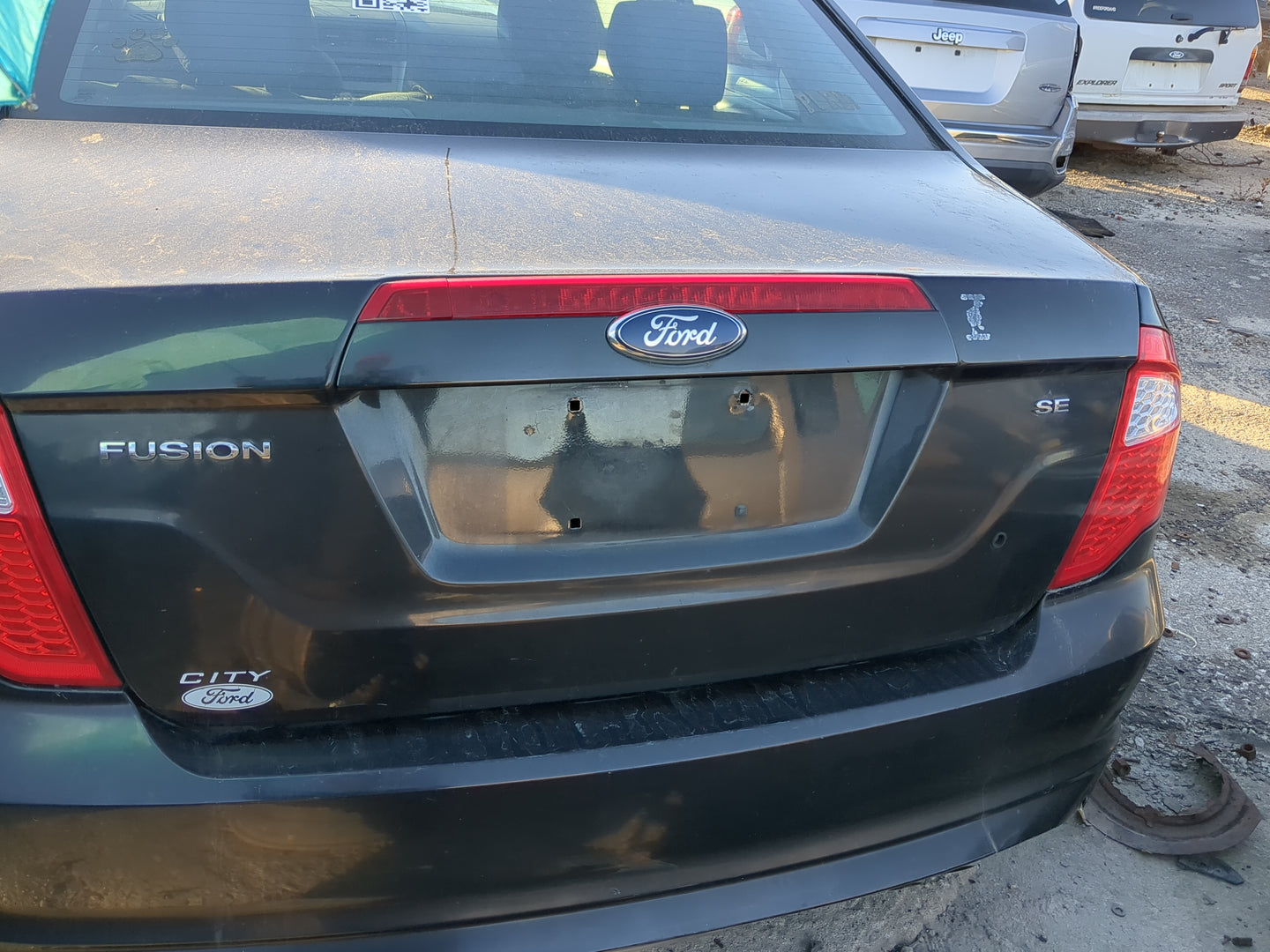 2010-2012 Ford Fusion Trunk/decklid/hatch/tailgate Oem - Oemusedautoparts1.com