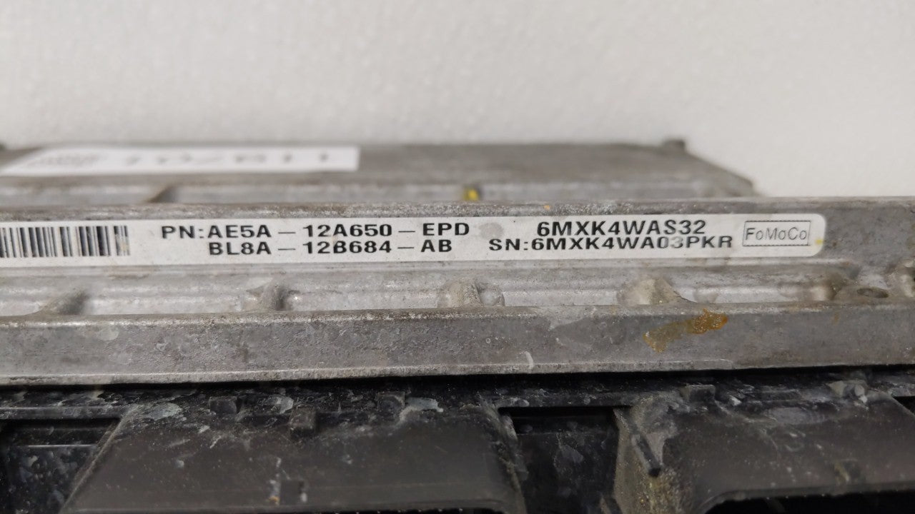 2011 Ford Fusion PCM Engine Control Computer ECU ECM PCU OEM P/N:AE5A-12A650-DFC AE5A-12A650-EPD Fits OEM Used Auto Parts - 