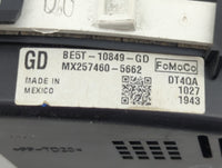 2011-2012 Ford Fusion Instrument Cluster Speedometer Gauges P/N:BE5T-10849-GD Fits Fits 2011 2012 OEM Used Auto Parts - Oemu