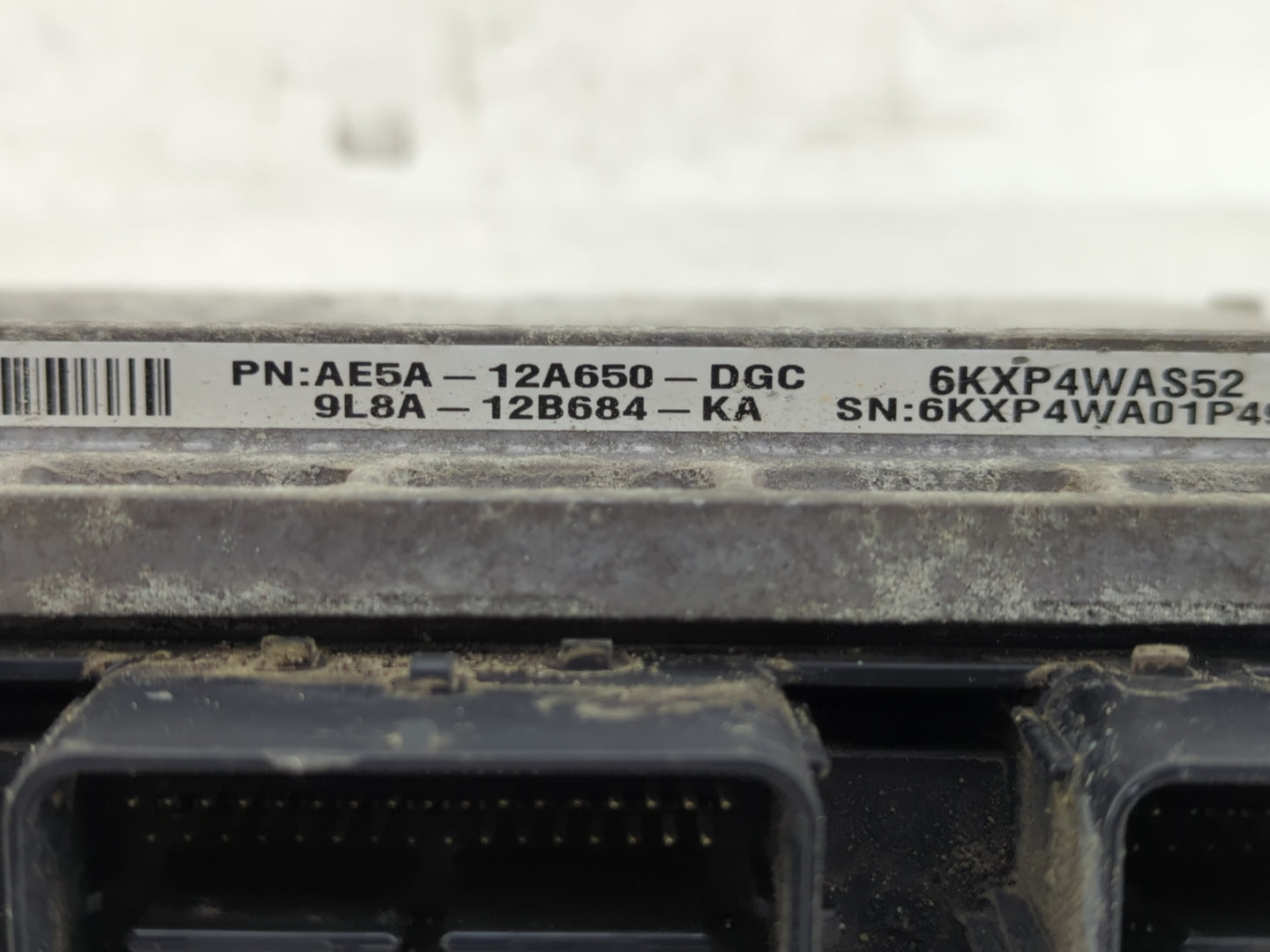2011 Ford Fusion PCM Engine Control Computer ECU ECM PCU OEM P/N:AE5A-12A650-DGC Fits OEM Used Auto Parts - Oemusedautoparts