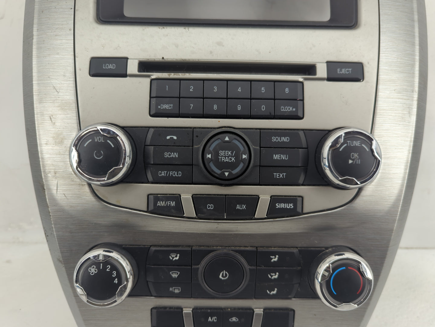 2010-2012 Ford Fusion Climate Control Module Temperature AC/Heater Replacement P/N:14798680 9E5T-18A802-AE Fits OEM Used Aut