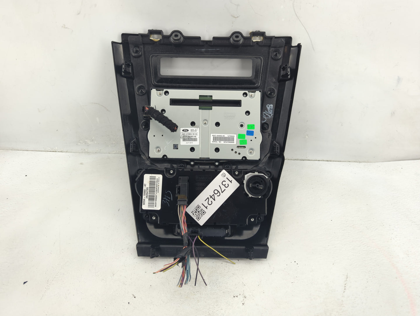 2010-2012 Ford Fusion Climate Control Module Temperature AC/Heater Replacement P/N:14798680 9E5T-18A802-AE Fits OEM Used Aut