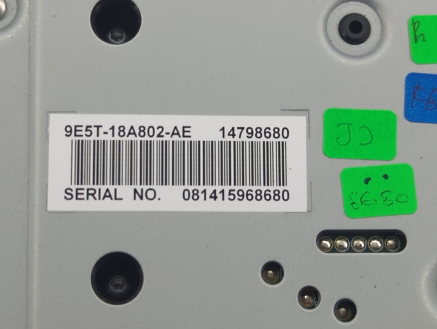 2010-2012 Ford Fusion Climate Control Module Temperature AC/Heater Replacement P/N:14798680 9E5T-18A802-AE Fits OEM Used Aut