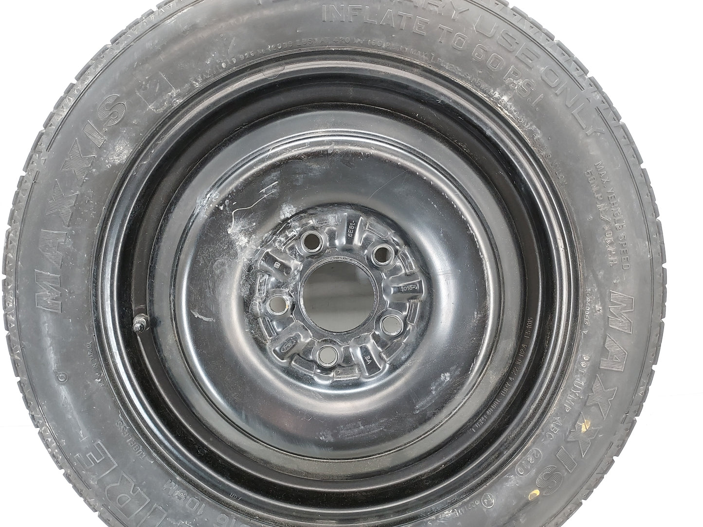2006-2012 Ford Fusion Spare Donut Tire Wheel Rim Oem 1420769 - Oemusedautoparts1.com