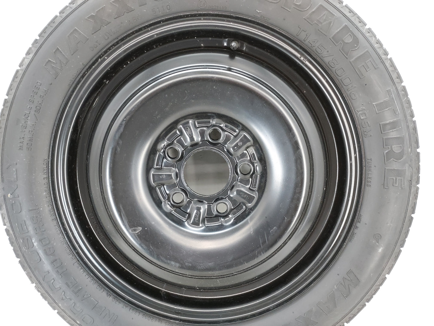 2006-2012 Ford Fusion Spare Donut Tire Wheel Rim Oem 1420770 - Oemusedautoparts1.com