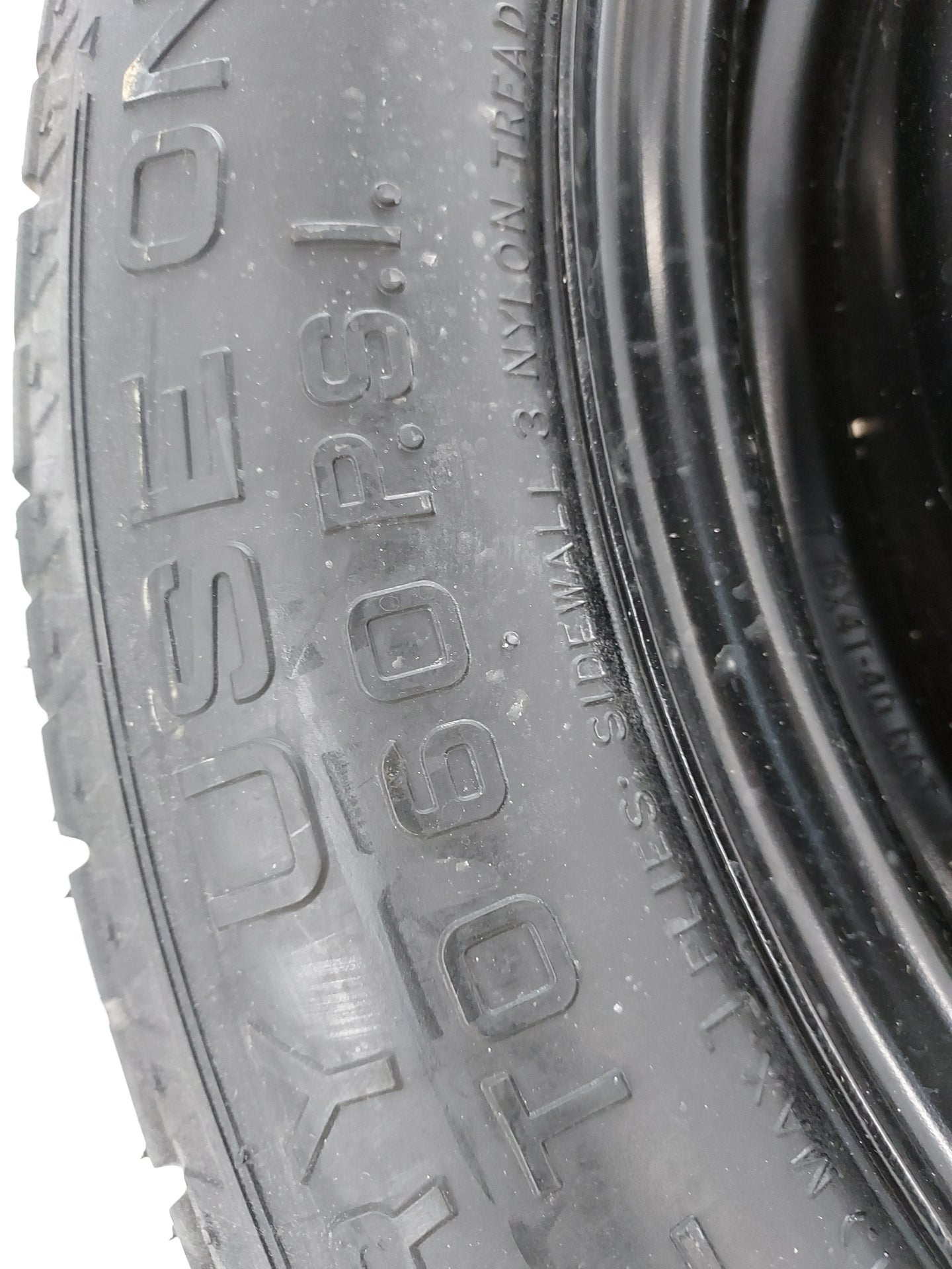 2006-2012 Ford Fusion Spare Donut Tire Wheel Rim Oem 1420770 - Oemusedautoparts1.com