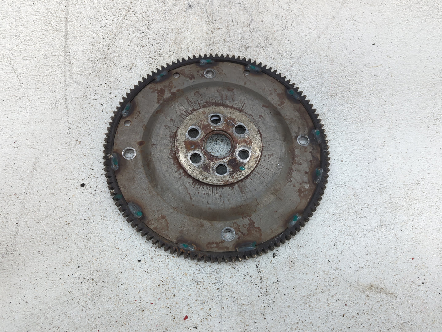 2010-2020 Ford Fusion Transmission Flywheel Flexplate P/N:1S7P-6375-BA Fits OEM Used Auto Parts - Oemusedautoparts1.com