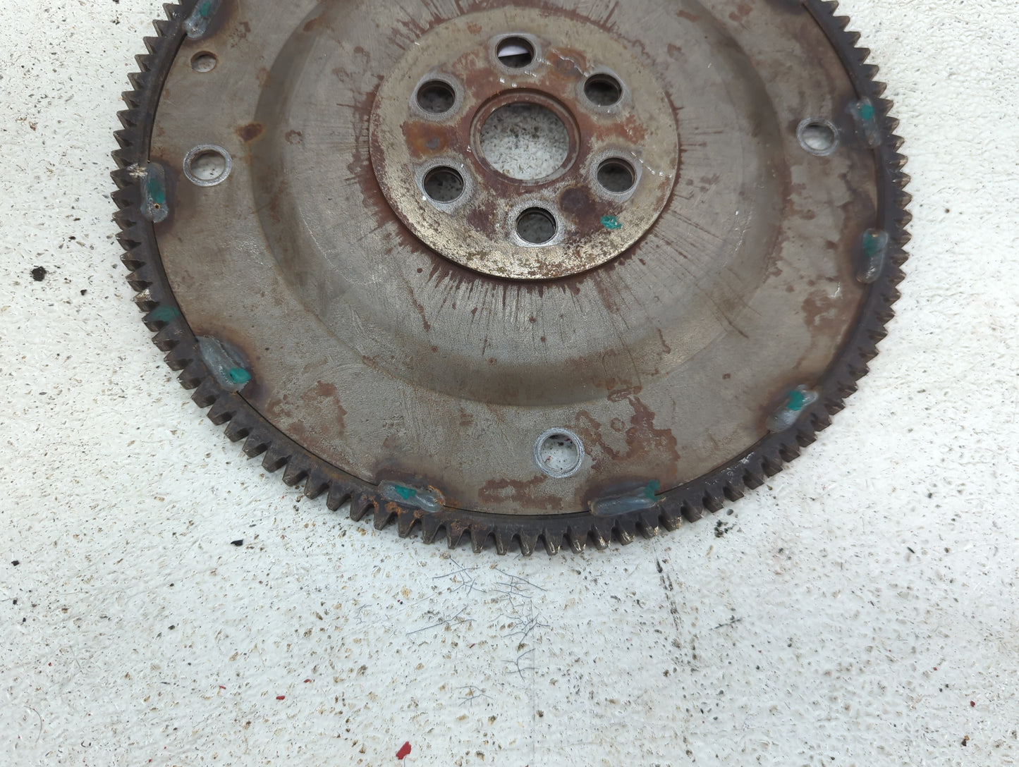 2010-2020 Ford Fusion Transmission Flywheel Flexplate P/N:1S7P-6375-BA Fits OEM Used Auto Parts - Oemusedautoparts1.com