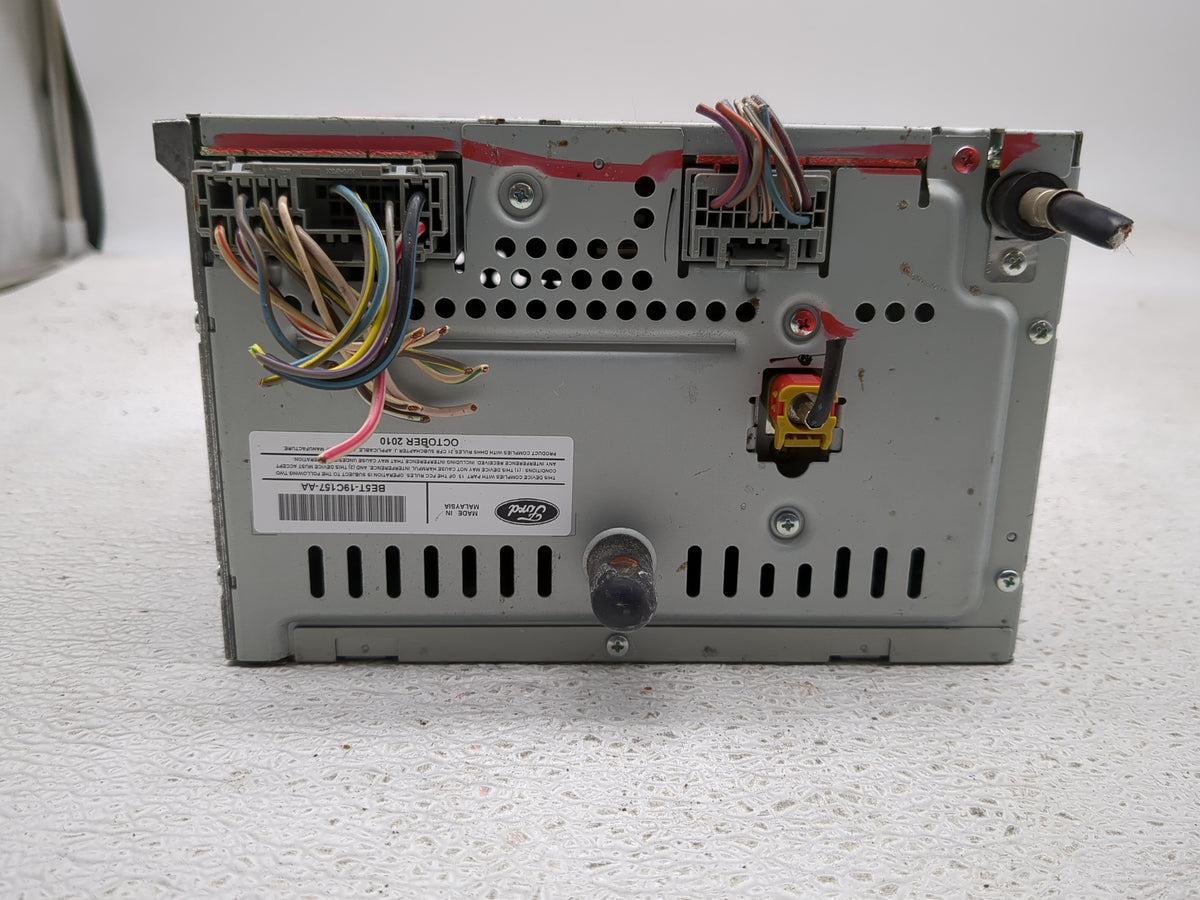 2010-2012 Ford Fusion Radio AM FM Cd Player Receiver Replacement P/N:BE5T-19C157-AA Fits 2010 2011 2012 OEM Used Auto Parts 