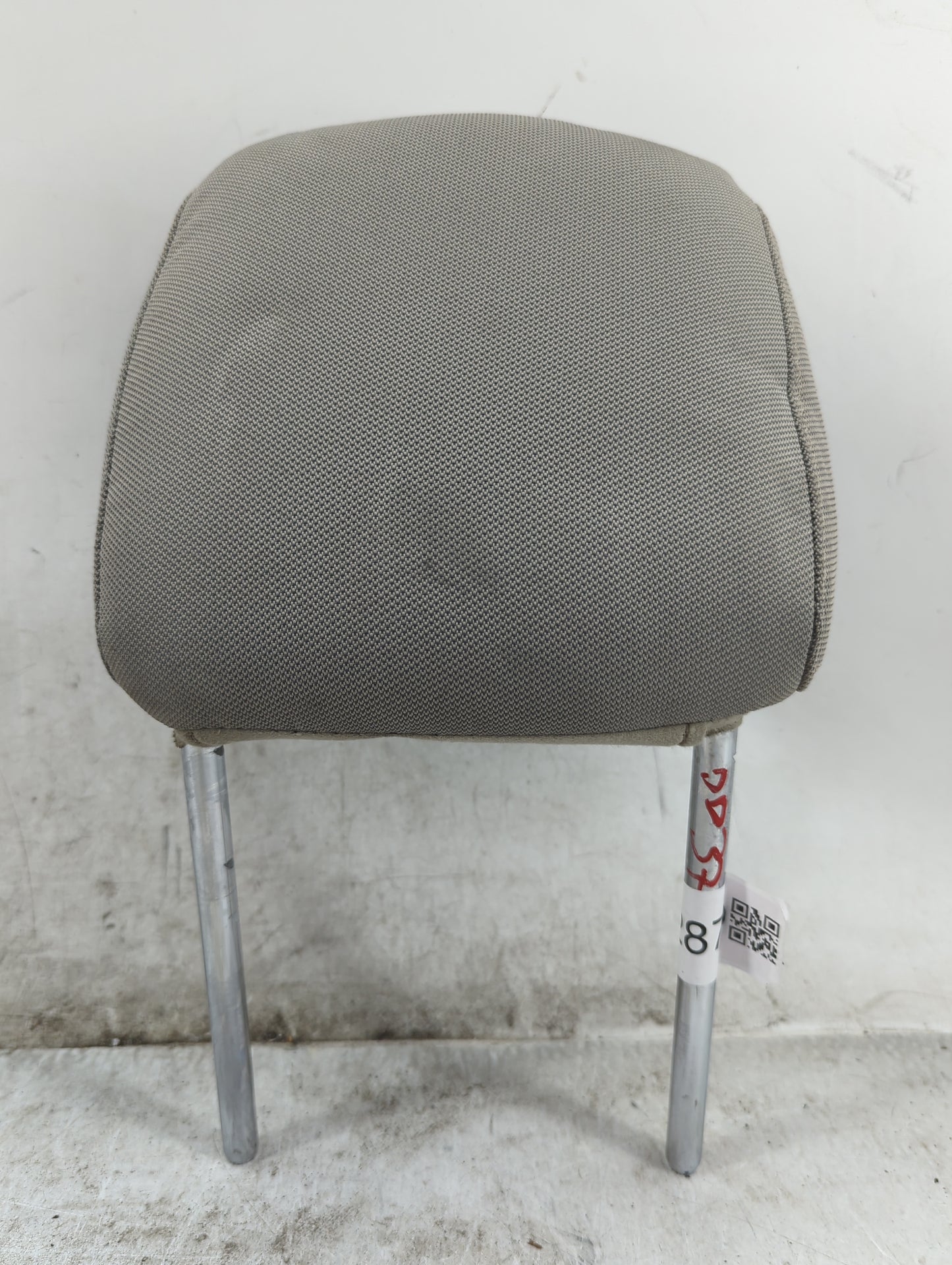 2011-2012 Ford Fusion Headrest Head Rest Front Driver Seat Grey - Oemusedautoparts1.com