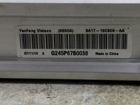 2010-2012 Ford Fusion Radio Speaker Amplifier Ba1t-18c808-aa - Oemusedautoparts1.com
