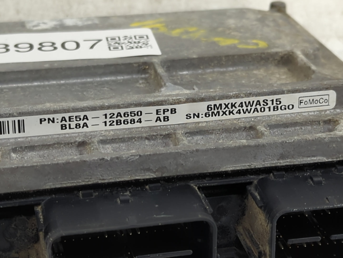 2011 Ford Fusion PCM Engine Control Computer ECU ECM PCU OEM P/N:AE5A-12A650-EPB BL8A-12B684-AB Fits OEM Used Auto Parts - O
