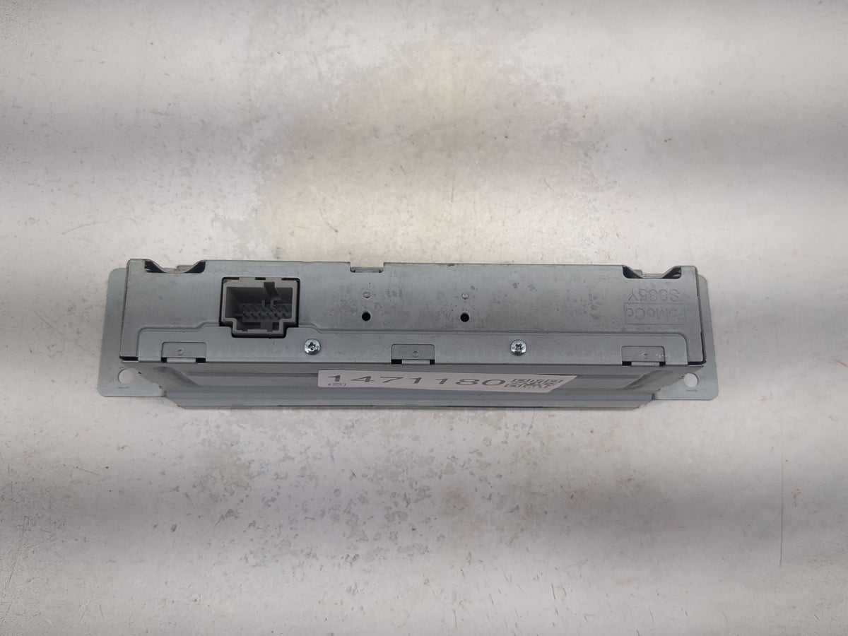 2010-2012 Ford Fusion Information Radio Display Screen 1471180 - Oemusedautoparts1.com