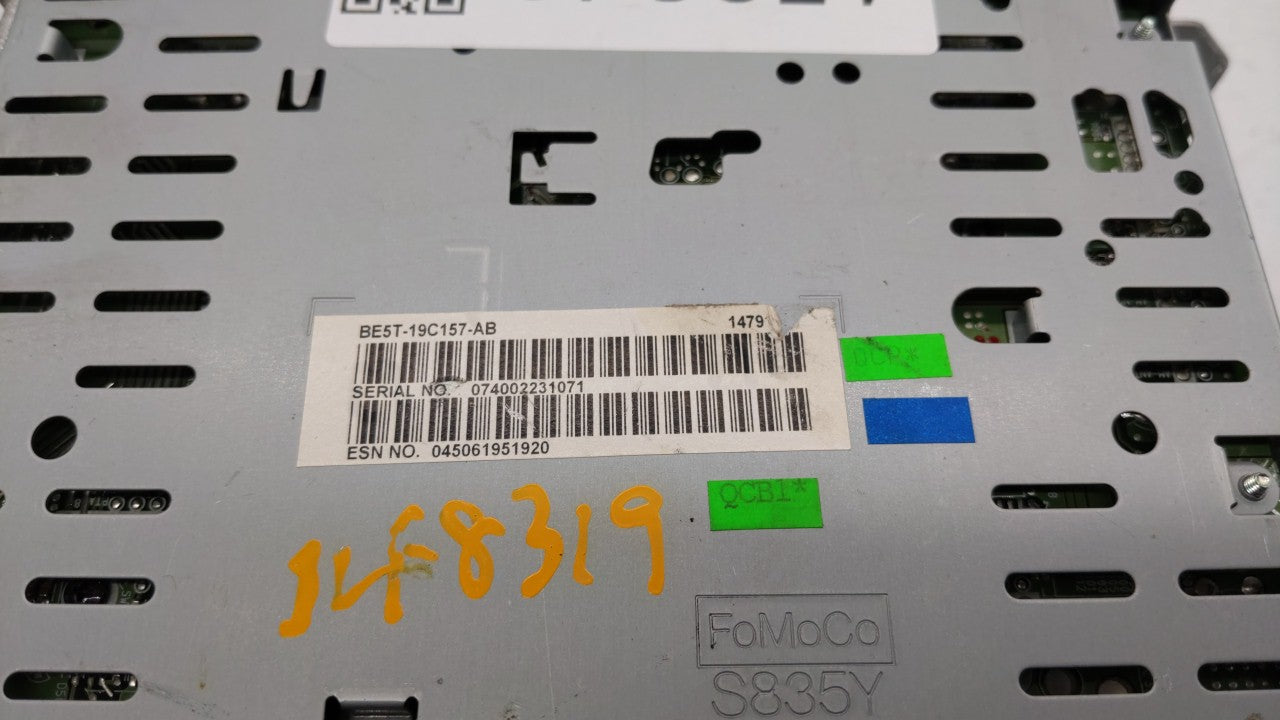 2010-2012 Ford Fusion Am Fm Cd Player Radio Receiver - Oemusedautoparts1.com