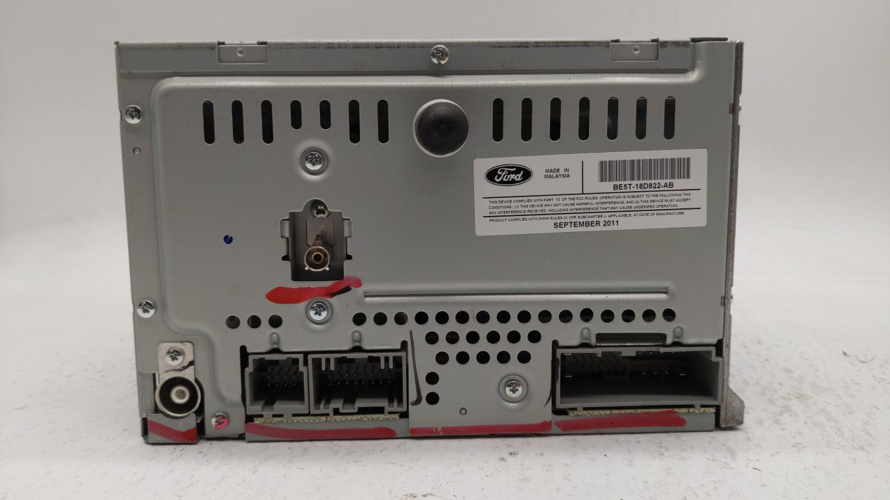 2011-2012 Ford Fusion Radio AM FM Cd Player Receiver Replacement P/N:BE5T-18D822-AB BE5T-18D822-AA Fits Fits 2011 2012 OEM U