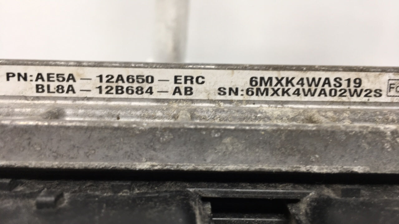 2011 Ford Fusion PCM Engine Control Computer ECU ECM PCU OEM P/N:AE5A-12A650-ERC Fits OEM Used Auto Parts - Oemusedautoparts