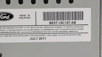2010-2012 Ford Fusion Am Fm Cd Player Radio Receiver 225150 - Oemusedautoparts1.com