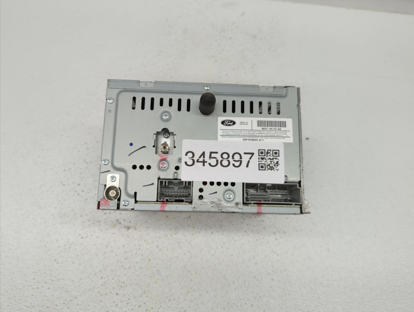 2010-2012 Ford Fusion Am Fm Cd Player Radio Receiver - Oemusedautoparts1.com