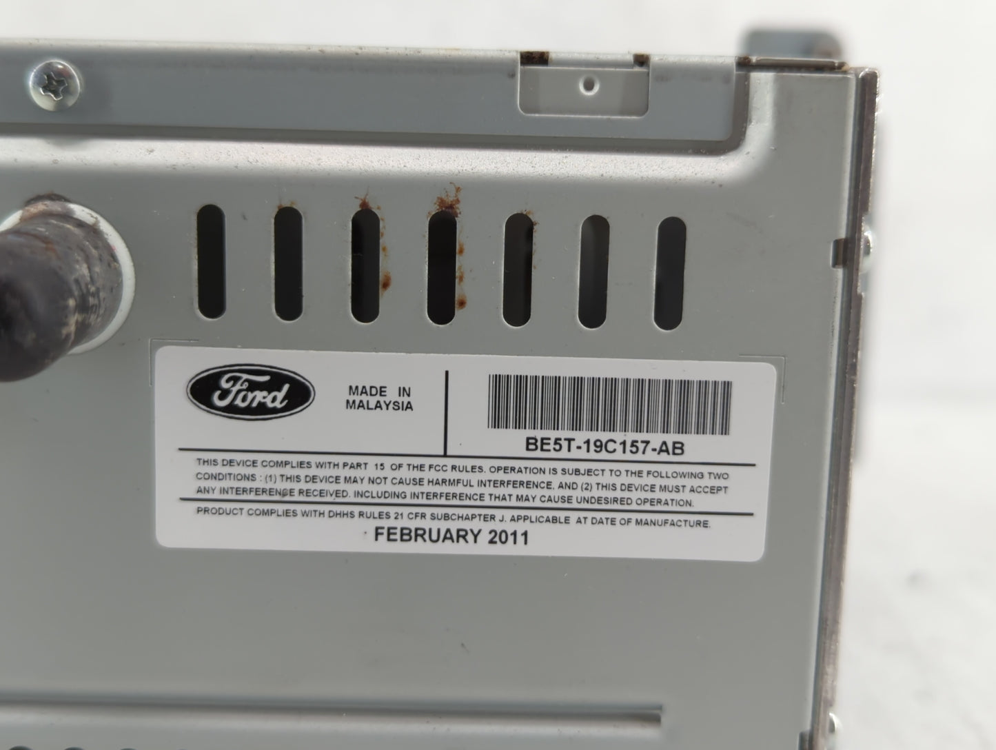 2010-2012 Ford Fusion Am Fm Cd Player Radio Receiver - Oemusedautoparts1.com