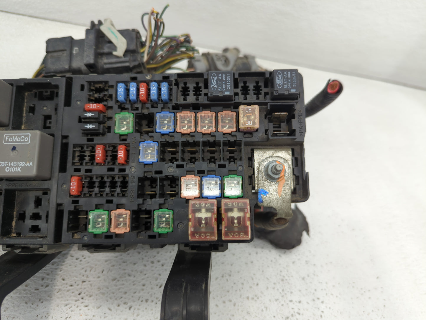 2010-2012 Ford Fusion Fusebox Fuse Box Panel Relay Module P/N:7E5T-14A003-BA AE5T-14290-E, 6E5T-14A003-AB Fits Fits 2010 201