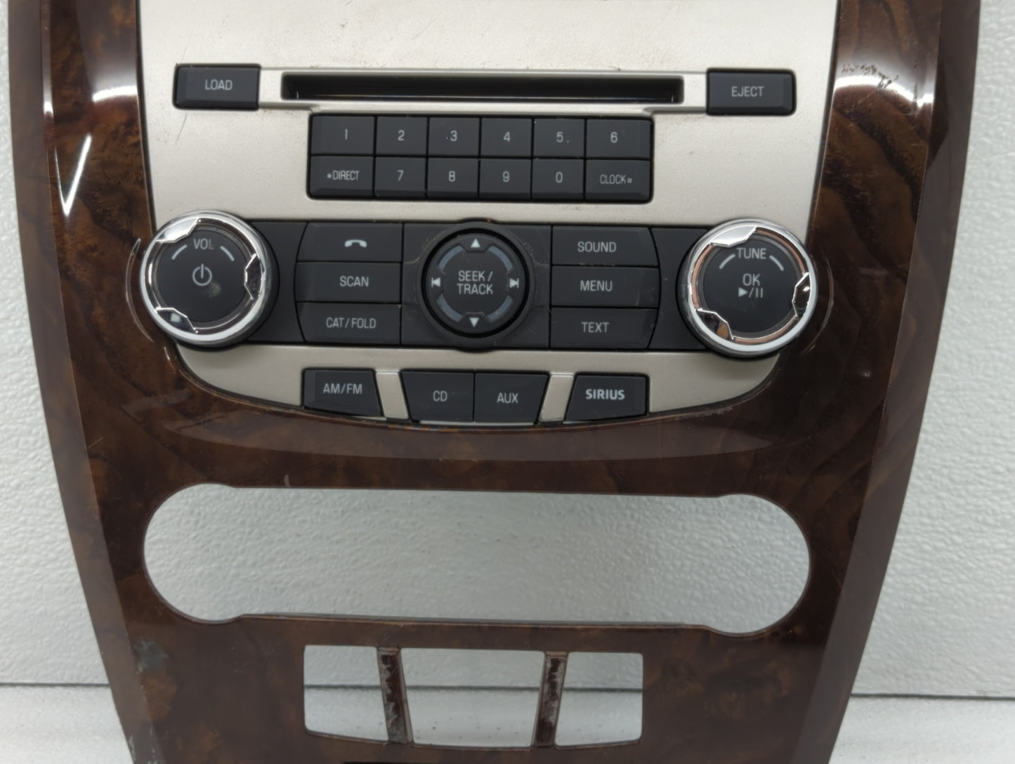 2010-2012 Ford Fusion Radio Control Panel - Oemusedautoparts1.com