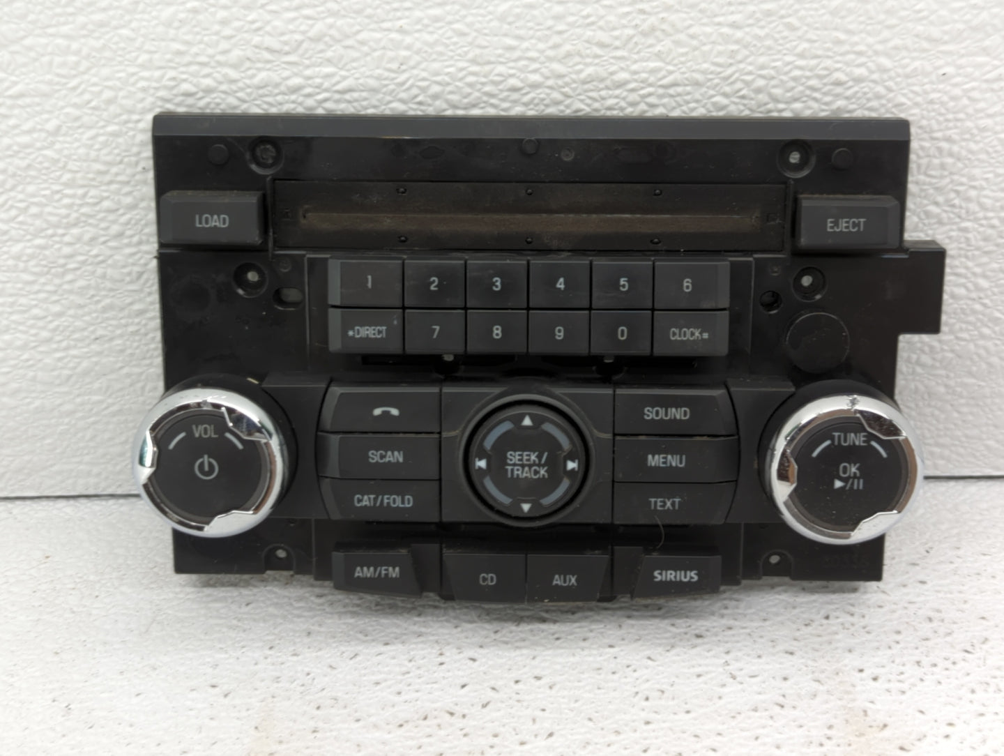2010-2012 Ford Fusion Radio Control Panel - Oemusedautoparts1.com