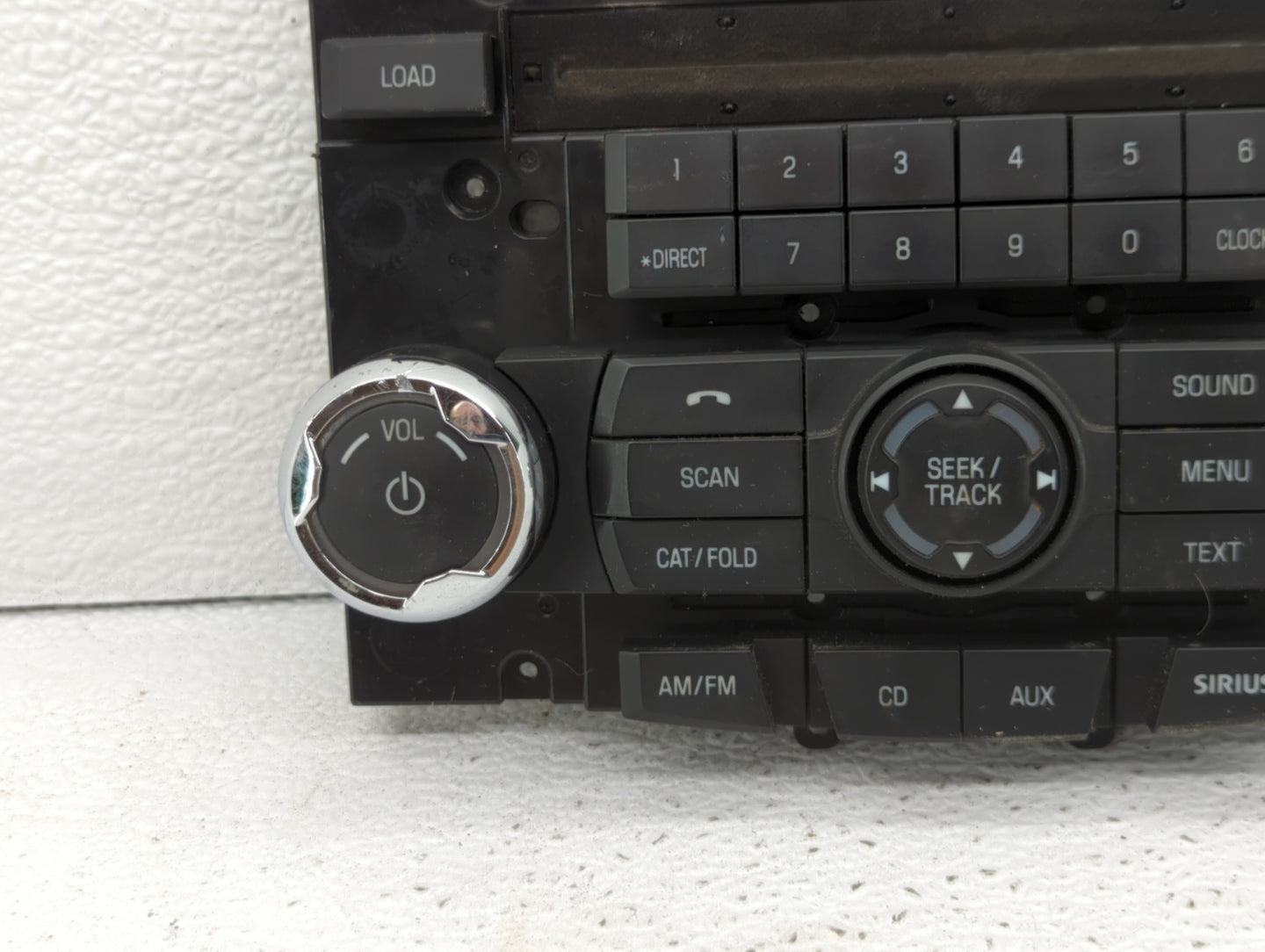2010-2012 Ford Fusion Radio Control Panel - Oemusedautoparts1.com