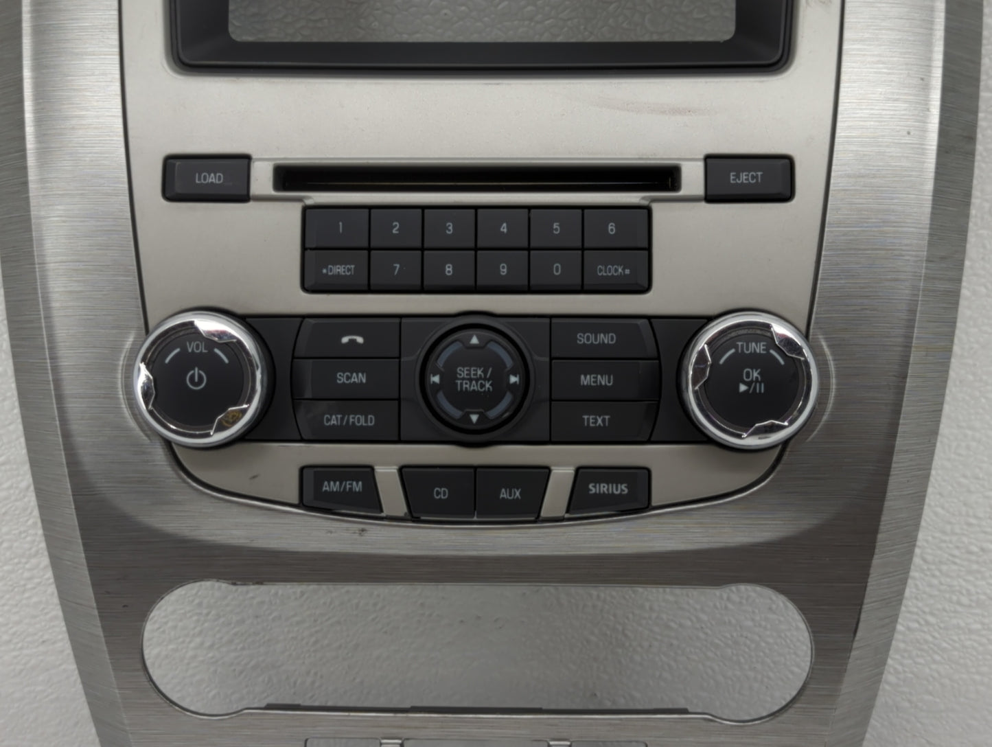 2010-2012 Ford Fusion Radio Control Panel - Oemusedautoparts1.com
