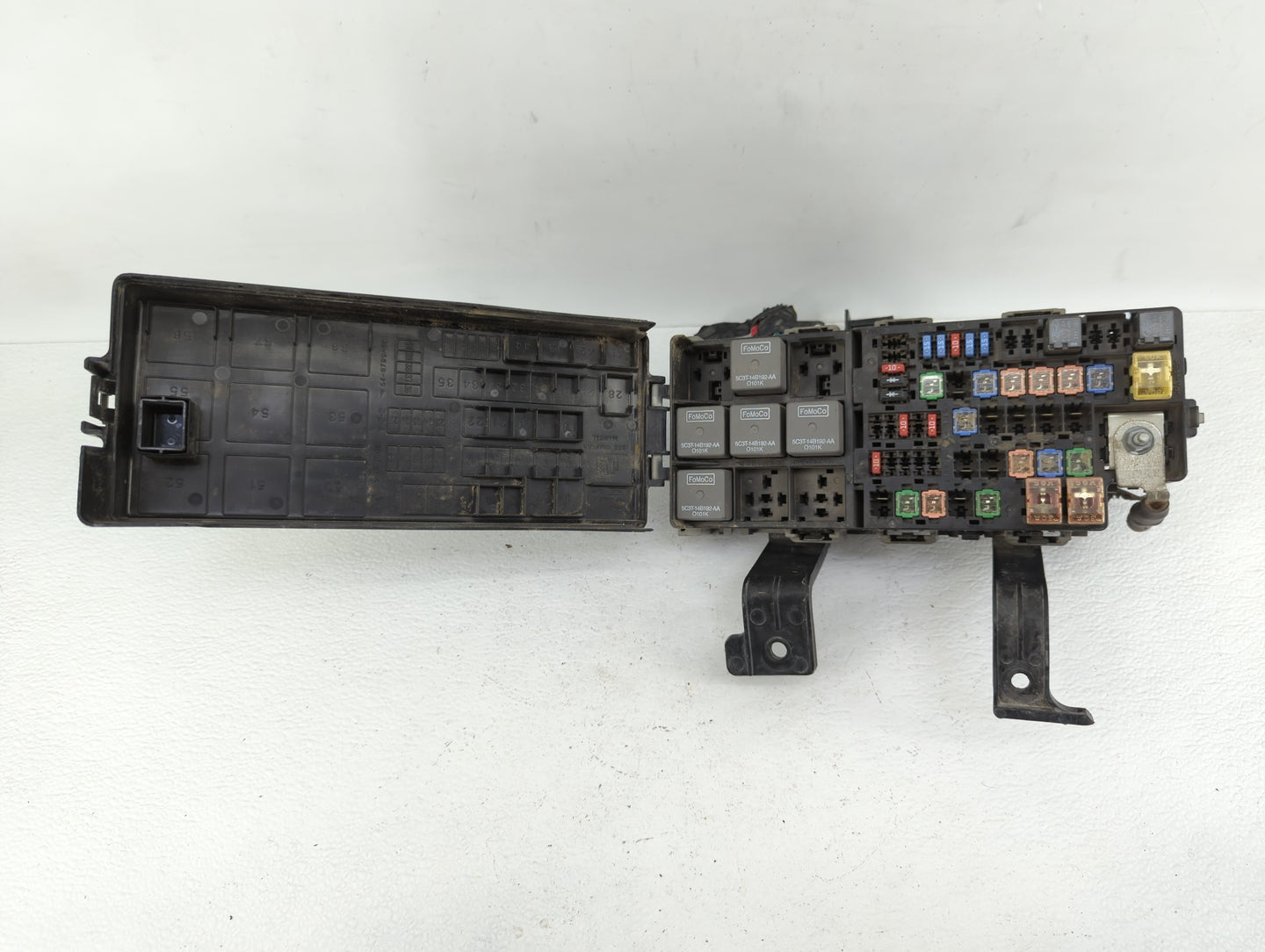2010-2012 Ford Fusion Fusebox Fuse Box Panel Relay Module P/N:BE5T-14290-E 7E5T-14A003-BA, AE5T-14290-E Fits Fits 2010 2011 