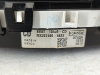 2011-2012 Ford Fusion Instrument Cluster Speedometer Gauges P/N:BE5T-10849-CD Fits Fits 2011 2012 OEM Used Auto Parts - Oemu
