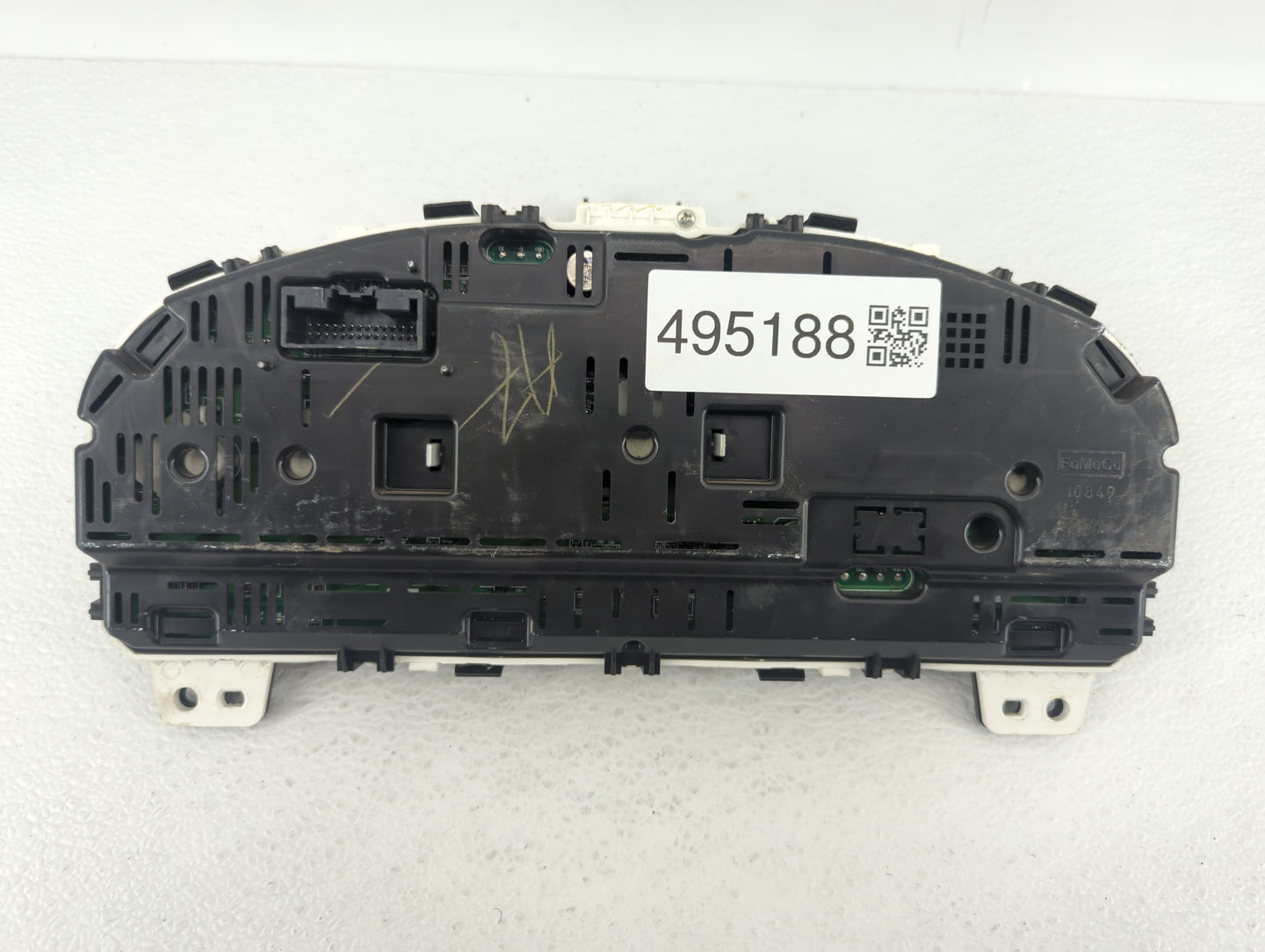 2011-2012 Ford Fusion Instrument Cluster Speedometer Gauges P/N:BE5T-10849-GD Fits Fits 2011 2012 OEM Used Auto Parts - Oemu