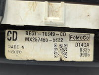 2011-2012 Ford Fusion Instrument Cluster Speedometer Gauges P/N:, BE5T-10849-CD Fits Fits 2011 2012 OEM Used Auto Parts - Oe