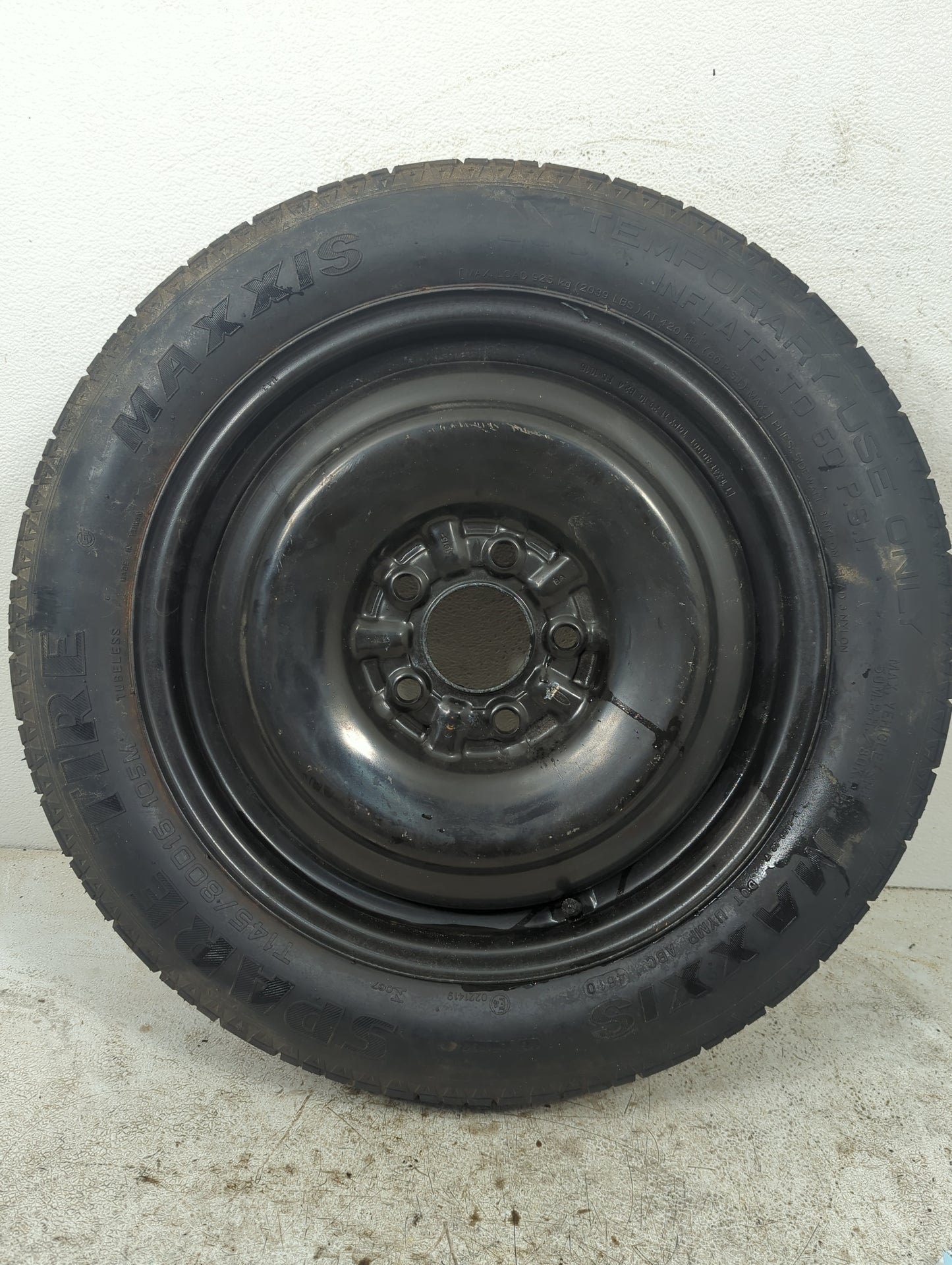 2006-2012 Ford Fusion Spare Donut Tire Wheel Rim Oem 5036776 - Oemusedautoparts1.com