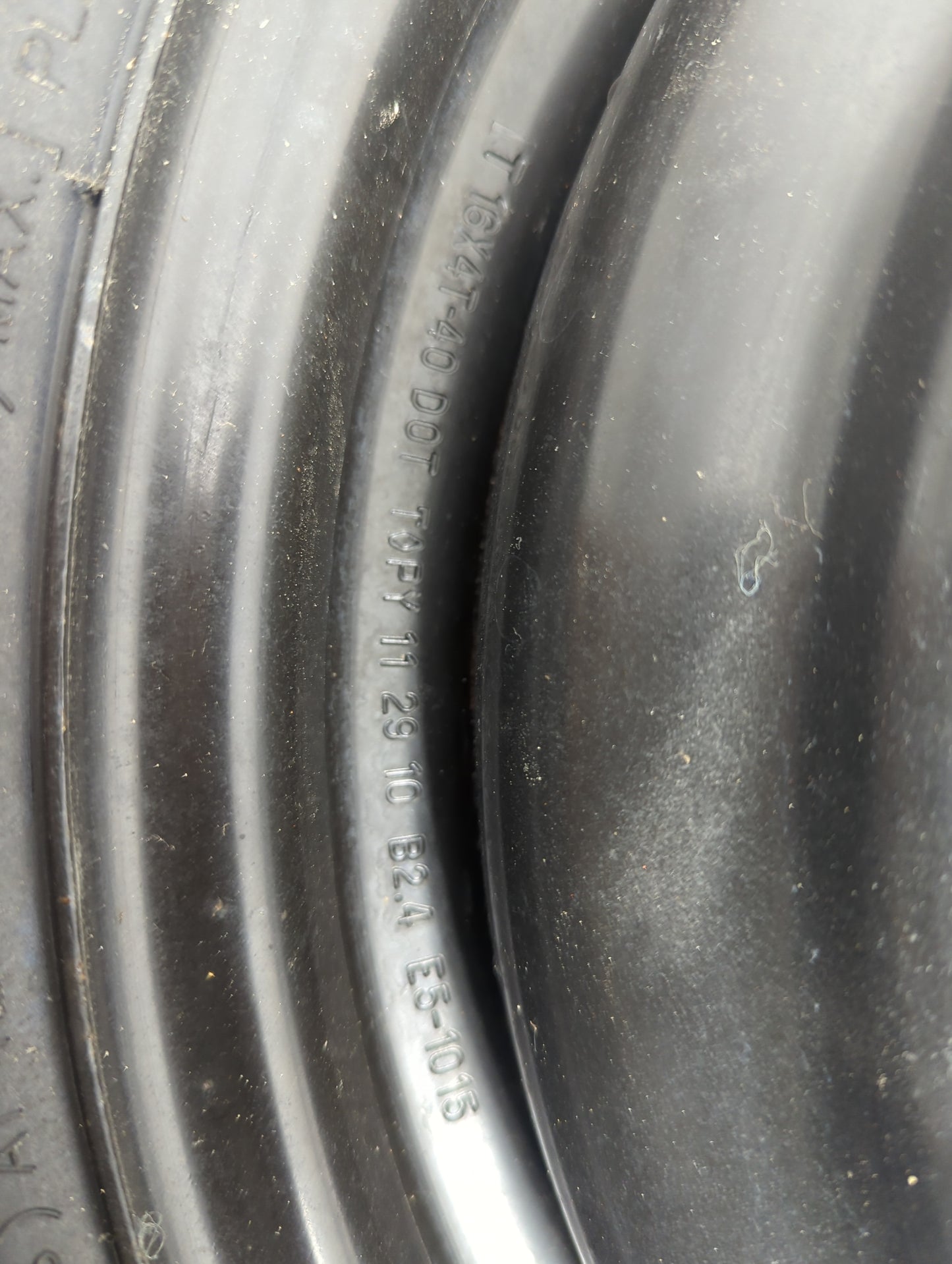 2006-2012 Ford Fusion Spare Donut Tire Wheel Rim Oem 5036776 - Oemusedautoparts1.com