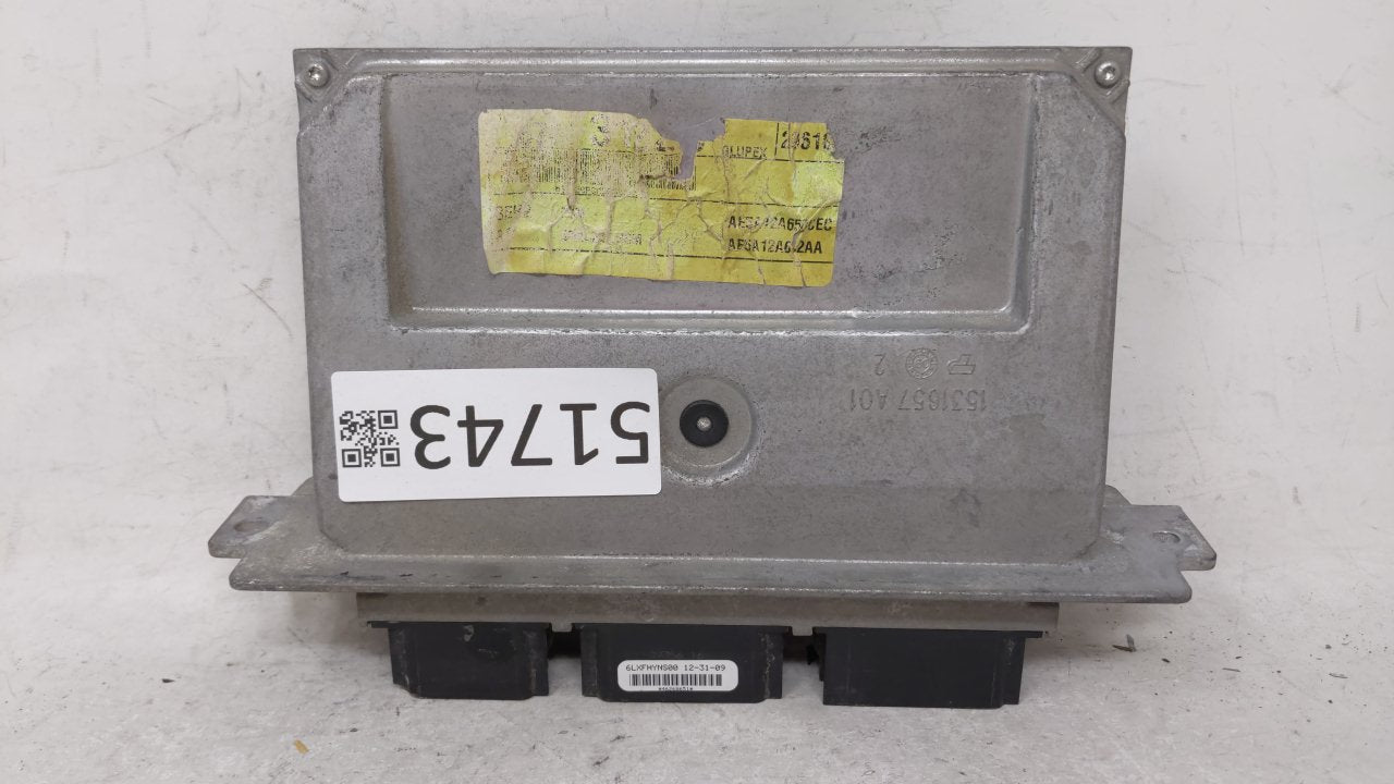2010-2011 Ford Fusion PCM Engine Control Computer ECU ECM PCU OEM P/N:AE5A-12A650-CEC Fits Fits 2010 2011 OEM Used Auto Part