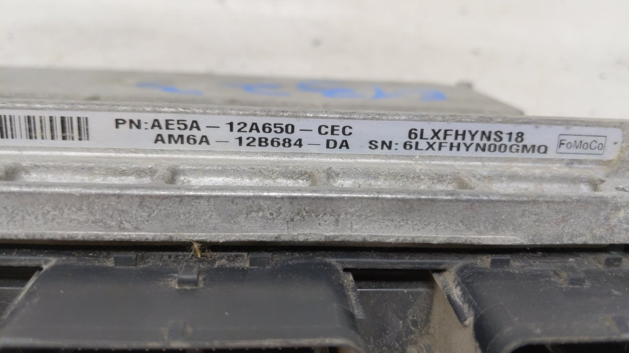 2010-2011 Ford Fusion PCM Engine Control Computer ECU ECM PCU OEM P/N:AE5A-12A650-CEC Fits Fits 2010 2011 OEM Used Auto Part