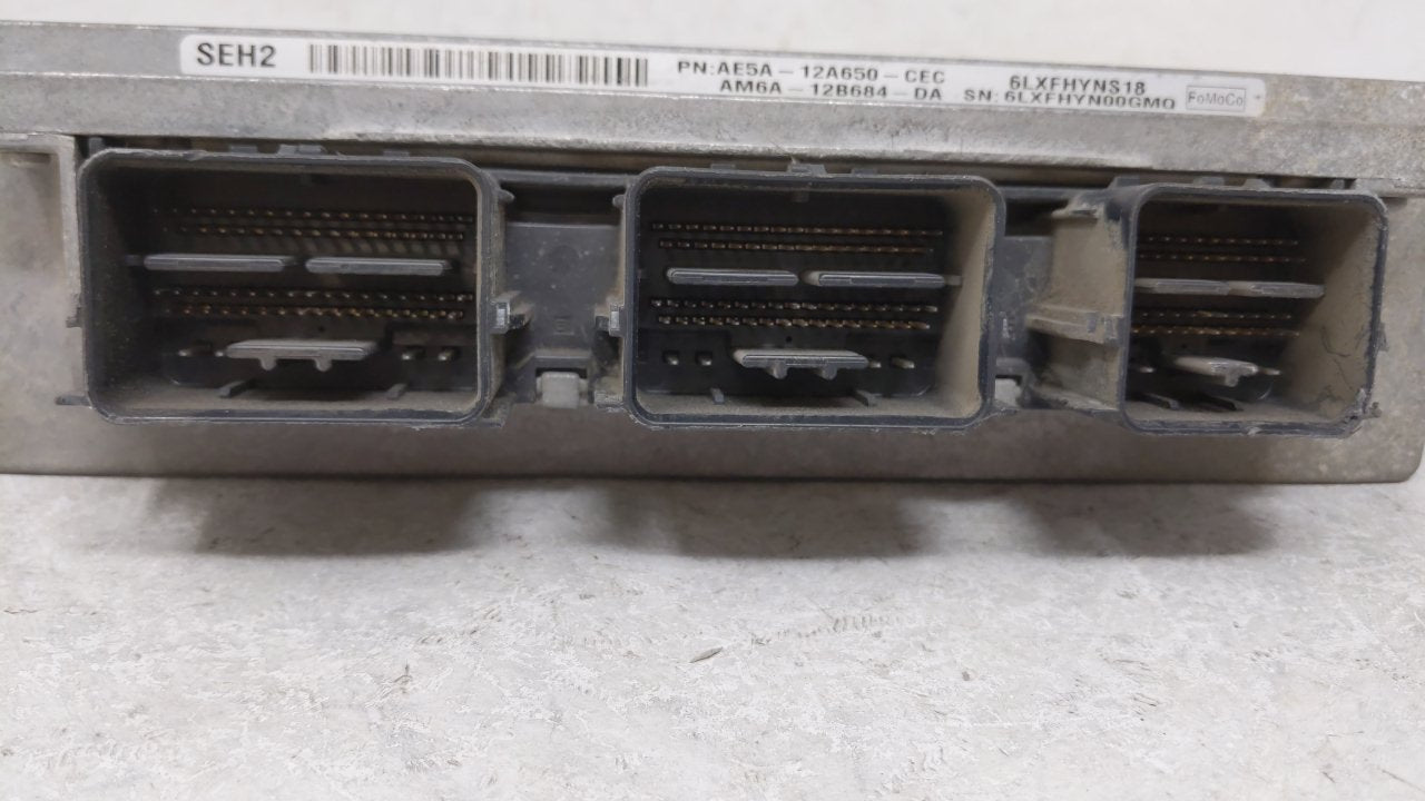 2010-2011 Ford Fusion PCM Engine Control Computer ECU ECM PCU OEM P/N:AE5A-12A650-CEC Fits Fits 2010 2011 OEM Used Auto Part