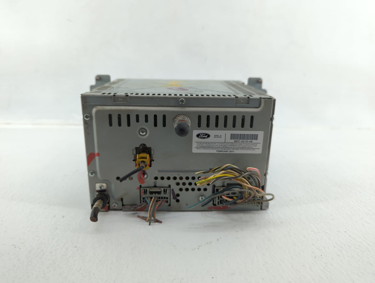 2010-2012 Ford Fusion Am Fm Cd Player Radio Receiver 583821 - Oemusedautoparts1.com