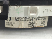 2011-2012 Ford Fusion Instrument Cluster Speedometer Gauges P/N:BE5T-10849-CD MX257460-5622 Fits Fits 2011 2012 OEM Used Aut