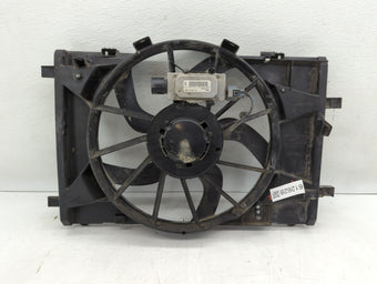 compare product 2010-2012 Ford Fusion Left Radiator Fan Motor Assembly Black