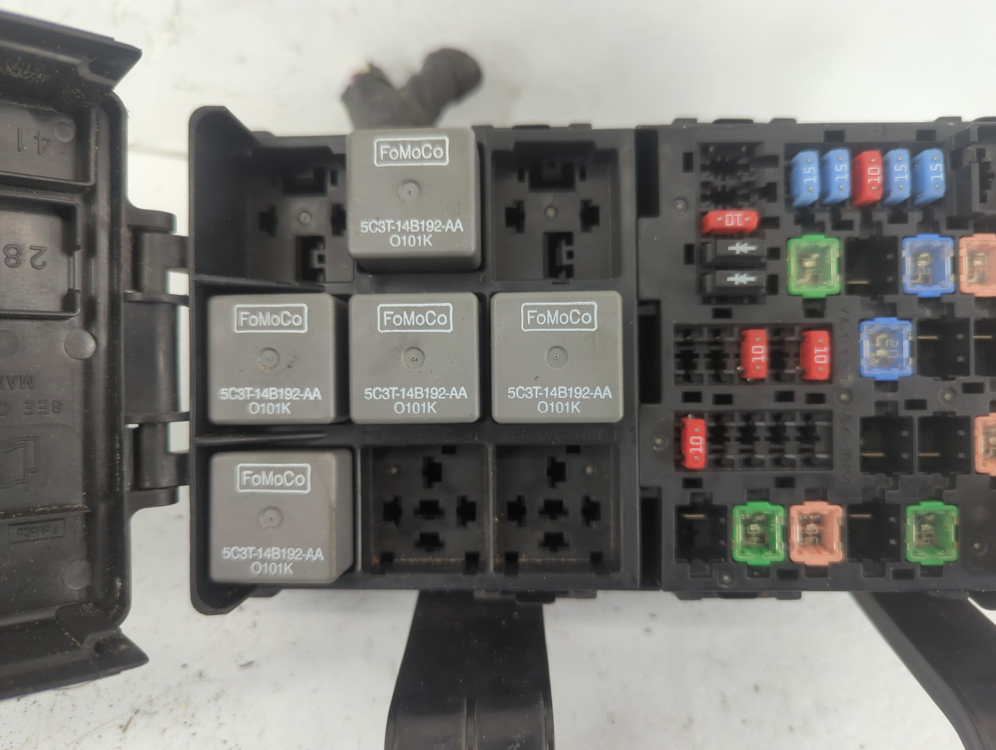 2010-2012 Ford Fusion Fusebox Fuse Box Panel Relay Module P/N:BEST-14290-E Fits Fits 2010 2011 2012 OEM Used Auto Parts - Oe