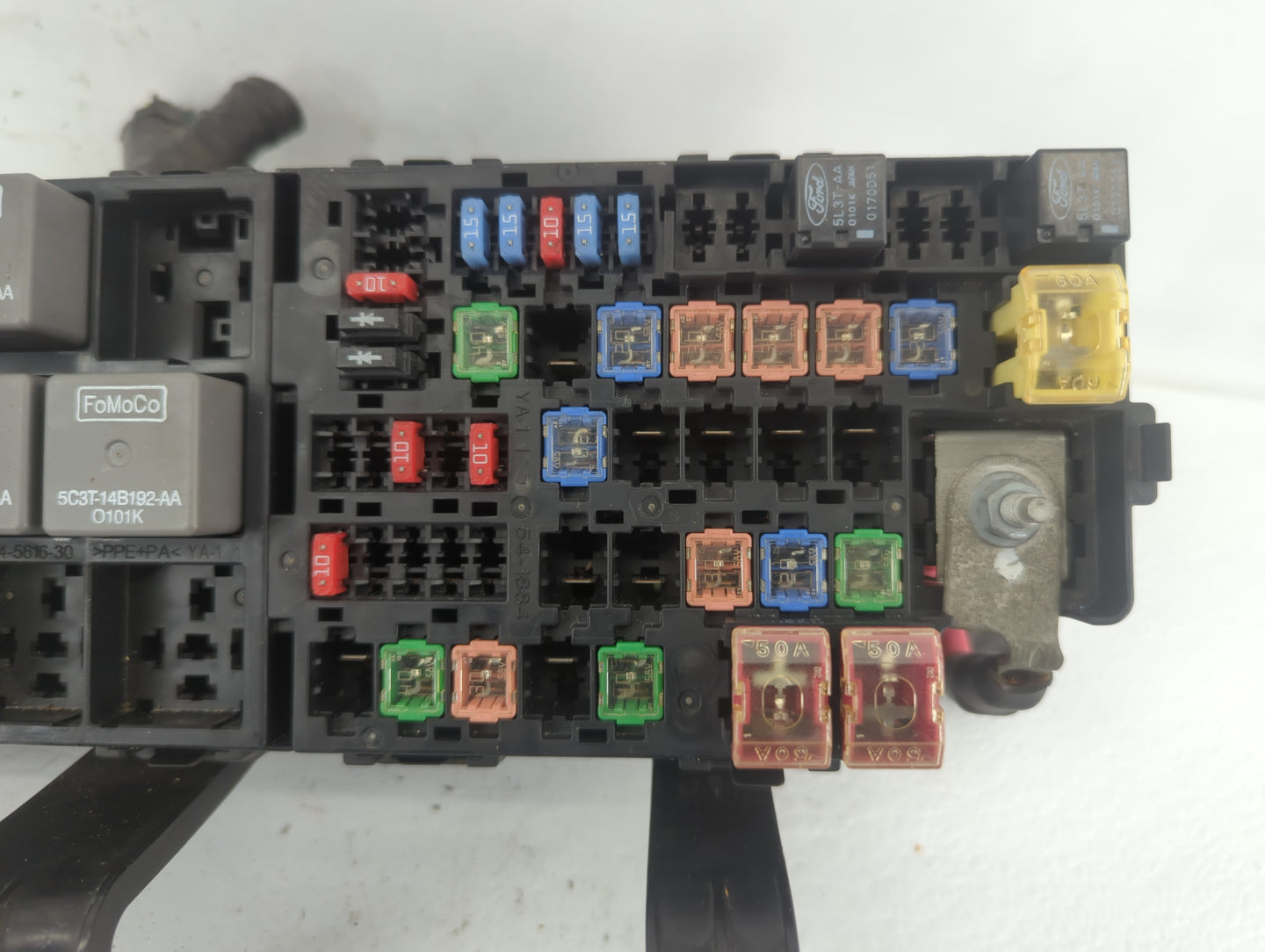 2010-2012 Ford Fusion Fusebox Fuse Box Panel Relay Module P/N:BEST-14290-E Fits Fits 2010 2011 2012 OEM Used Auto Parts - Oe