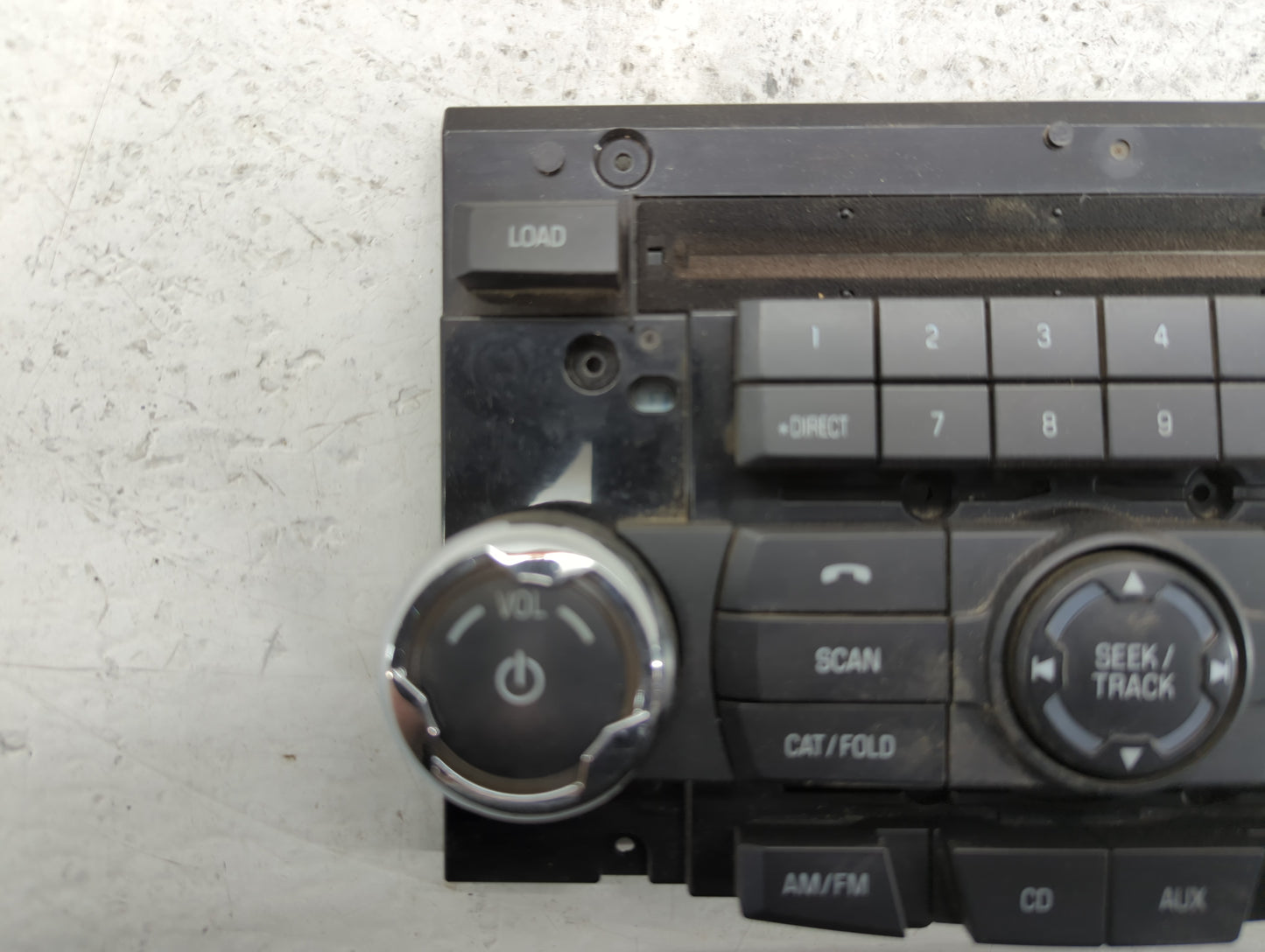 2010-2012 Ford Fusion Radio AM FM Cd Player Receiver Replacement P/N:9E5T-18A802-AE Fits Fits 2010 2011 2012 OEM Used Auto P