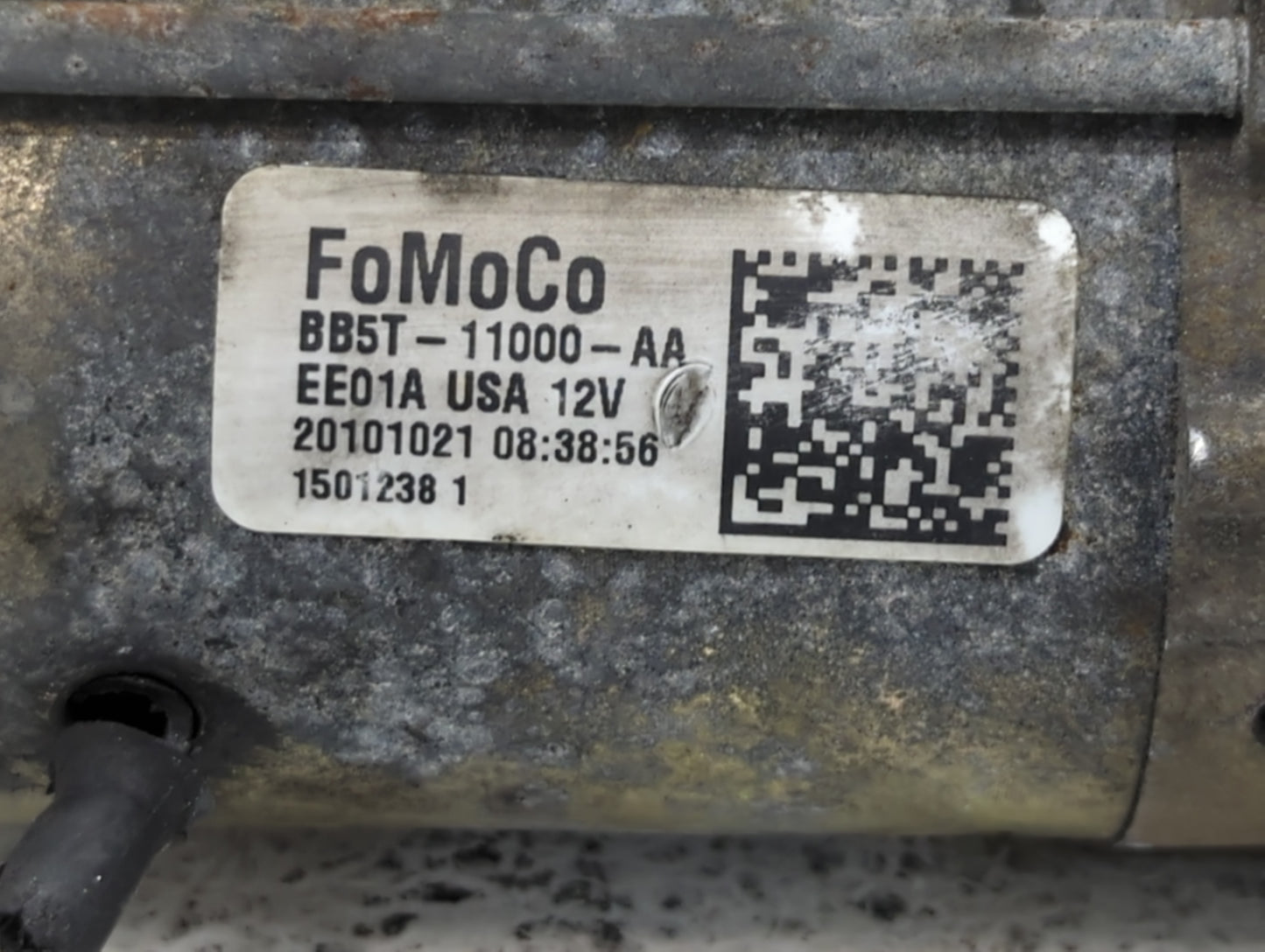 2011-2012 Ford Fusion Car Starter Motor Solenoid OEM P/N:BB5T-11000-AA Fits OEM Used Auto Parts - Oemusedautoparts1.com