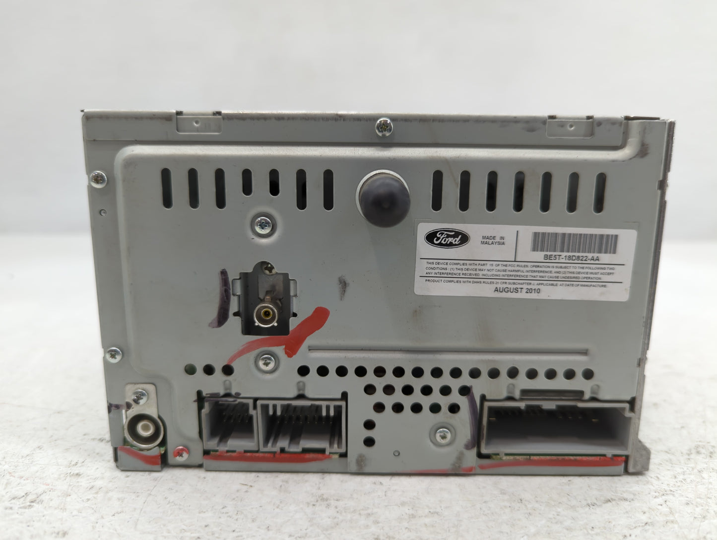 2011-2012 Ford Fusion Am Fm Cd Player Radio Receiver - Oemusedautoparts1.com