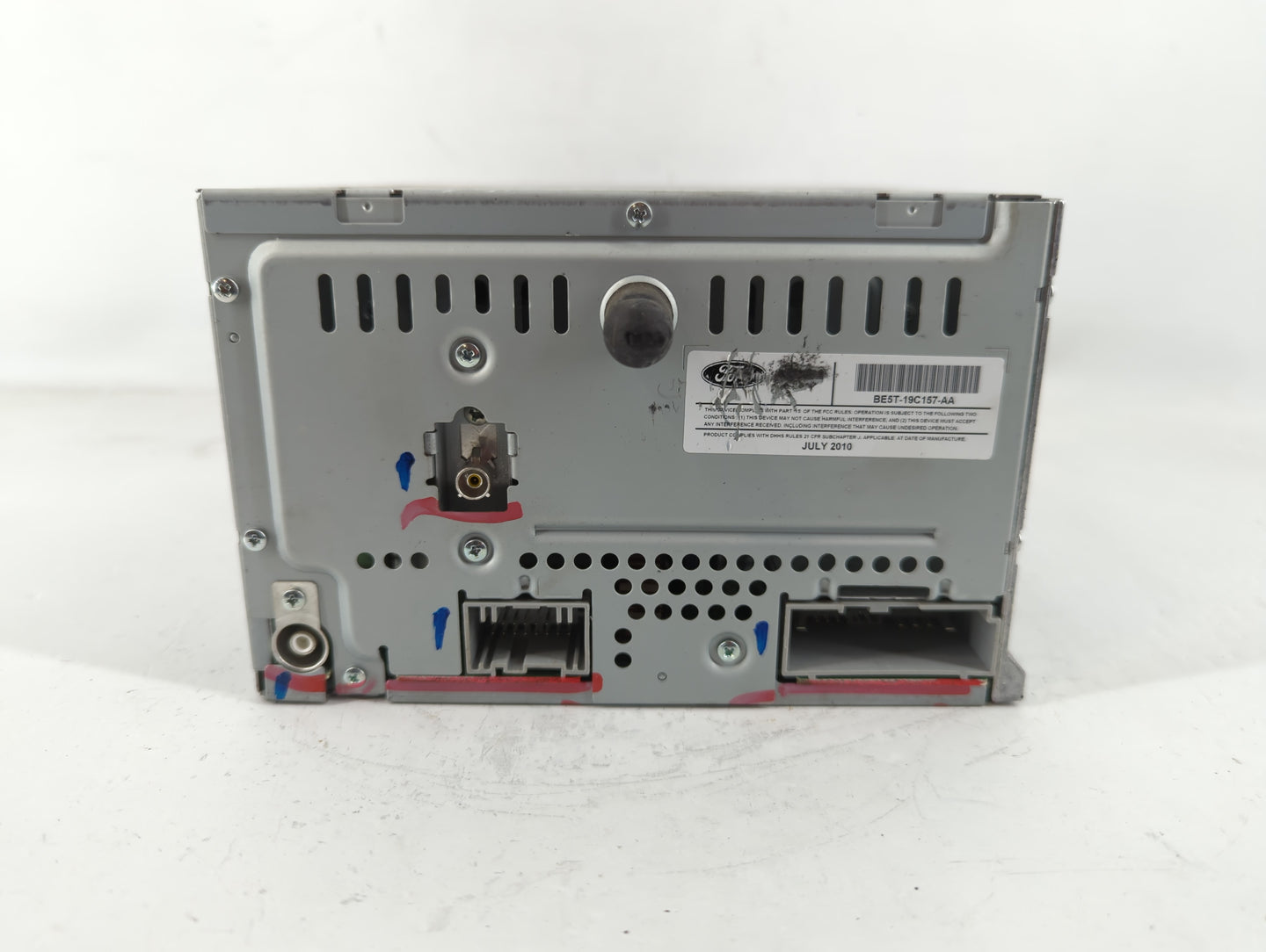 2011 Ford Fusion Radio AM FM Cd Player Receiver Replacement P/N:BE5T-19C157-AA Fits OEM Used Auto Parts - Oemusedautoparts1.