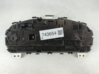 2011-2012 Ford Fusion Instrument Cluster Speedometer Gauges P/N:BE5T-10849-CD Fits Fits 2011 2012 OEM Used Auto Parts - Oemu