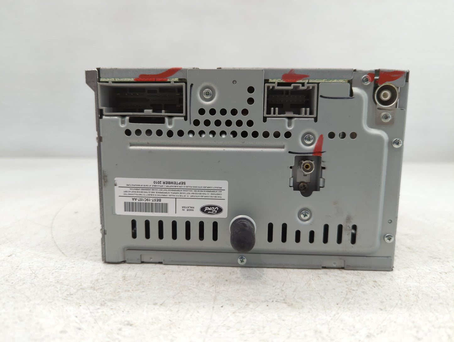2010-2012 Ford Fusion Radio AM FM Cd Player Receiver Replacement P/N:BE5T-19C157-AA 14791055 Fits Fits 2010 2011 2012 OEM Us