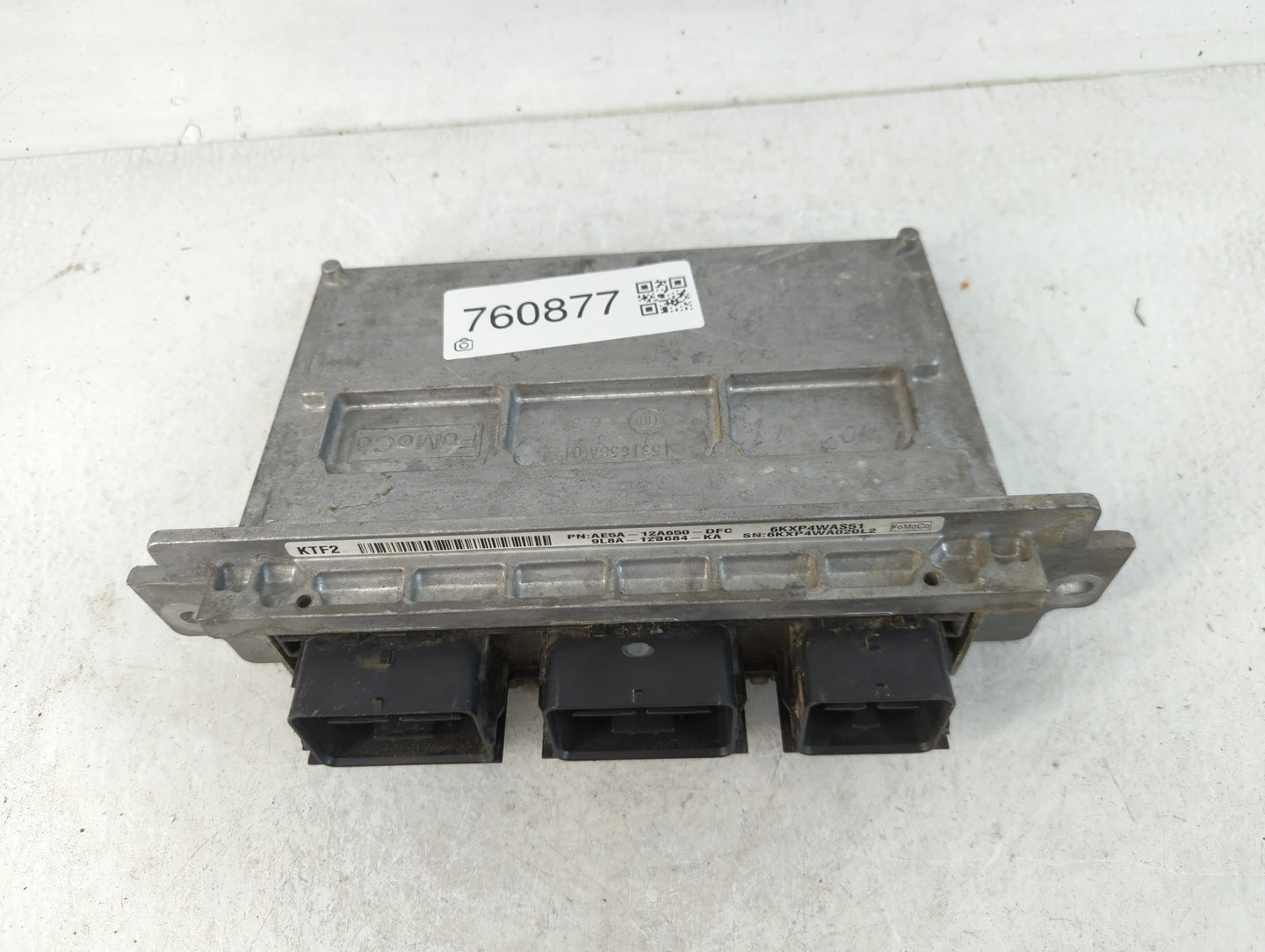 2011 Ford Fusion PCM Engine Control Computer ECU ECM PCU OEM P/N:AE5A-12A650-DFC Fits OEM Used Auto Parts - Oemusedautoparts